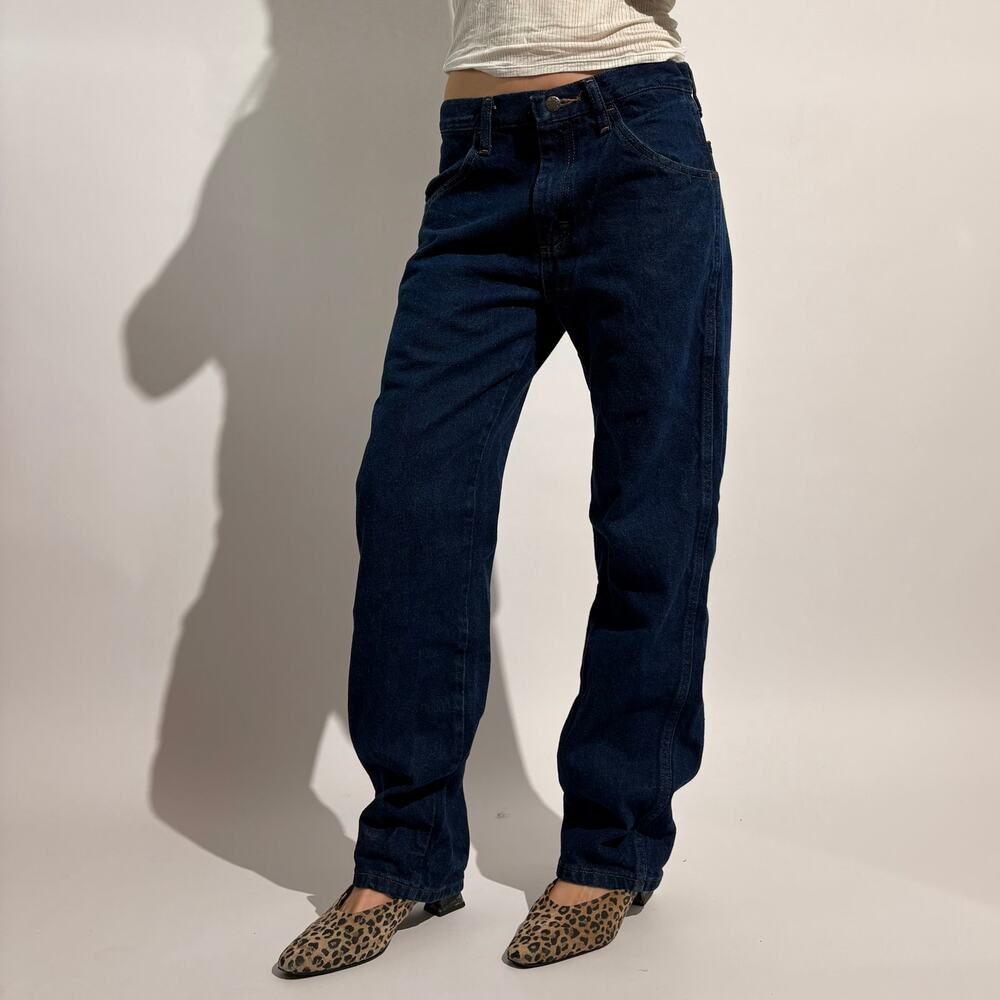 Rustler Dark Wash Straight Leg Jeans - 30x30